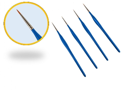 Painta Professional Brushes: Detail Set (4 Pcs) - image 1
