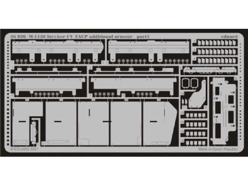 M-1130 CV TACP additional armour 1/35 - Afv Club - image 1 M-1130 CV TACP additional armour 1/35 - Afv Club - image 1