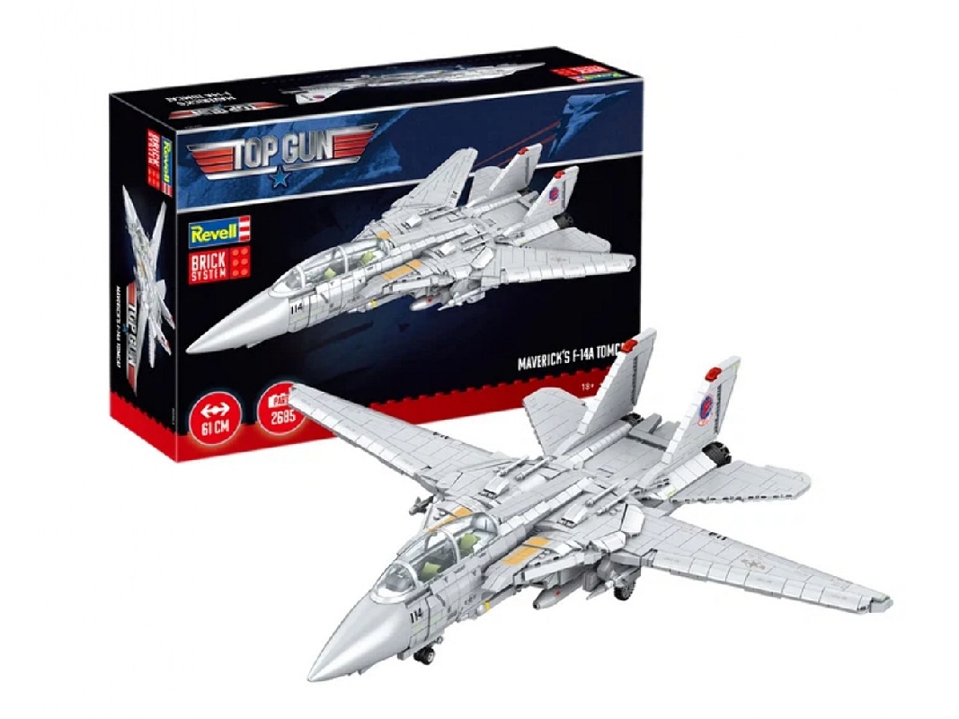 Maverick's F-14 A Tomcat Top Gun - Brick System - image 1