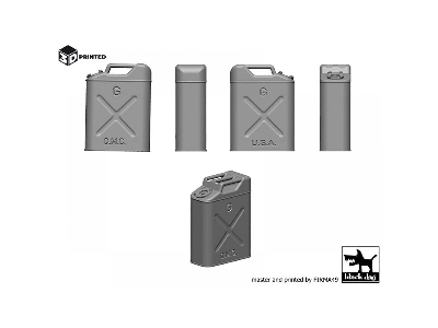 Us Jerrycan (1 Piece / 3d-printed) - image 2