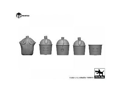 Us Field Bottles (8 Pcs / 3d-printed) - image 2