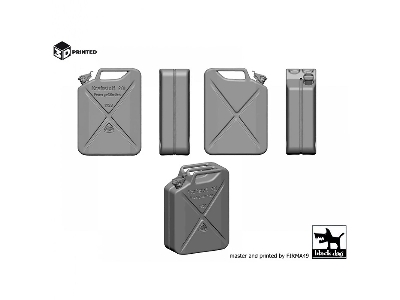 German 1938 Canister (1 Piece / 3d-printed) - image 2