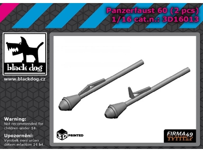 Panzerfaust 60 (2 Pcs / 3d-printed) - image 1