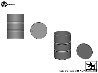 Barrel 200 L (1 Piece / 3d-printed) - image 2
