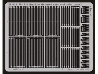 M-1130 rack and belts 1/35 - Afv Club - image 3