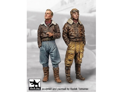 German Wwii Pilot Set (2 Figures) - image 2