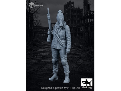 Warden - Zone Explorers (1 Figure / 3d-printed) - image 2