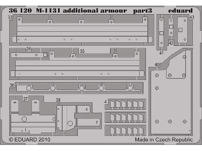 M-1131 additional armour 1/35 - Trumpeter - image 4