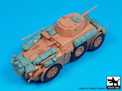 Italian Armored Car Autoblinda Ab 43 - Accessories Set (For Italeri Kits) - image 2