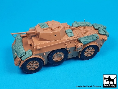 Italian Armored Car Autoblinda Ab 43 - Accessories Set (For Italeri Kits) - image 3
