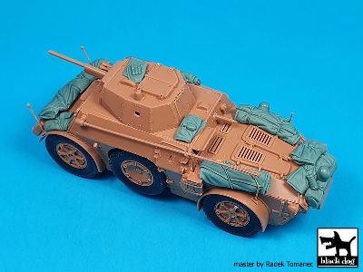 Italian Armored Car Autoblinda Ab 43 - Accessories Set (For Italeri Kits) - image 4