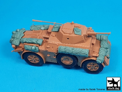 Italian Armored Car Autoblinda Ab 43 - Accessories Set (For Italeri Kits) - image 5
