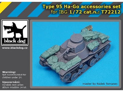 Type 95 Ha-go - Accessories Set (For Ibg Kits) - image 1