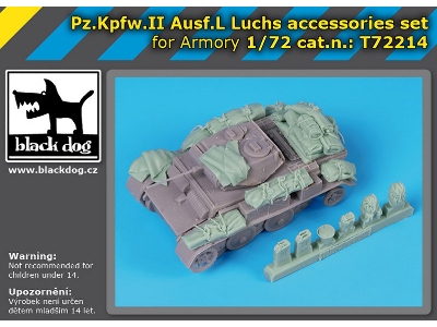 Pz.Kpfw.Ii Ausf.L Luchs - Accessories Set (For Armory Kits) - image 1