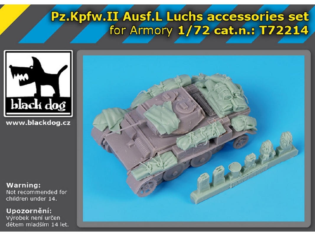 Pz.Kpfw.Ii Ausf.L Luchs - Accessories Set (For Armory Kits) - image 1
