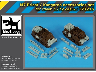 M7 Priest / Kangaroo - Accessories Set (For Italeri Kits) - image 1