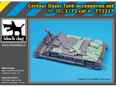 Centaur Dozer Tank - Accessories Set (For Ibg Kits) - image 1