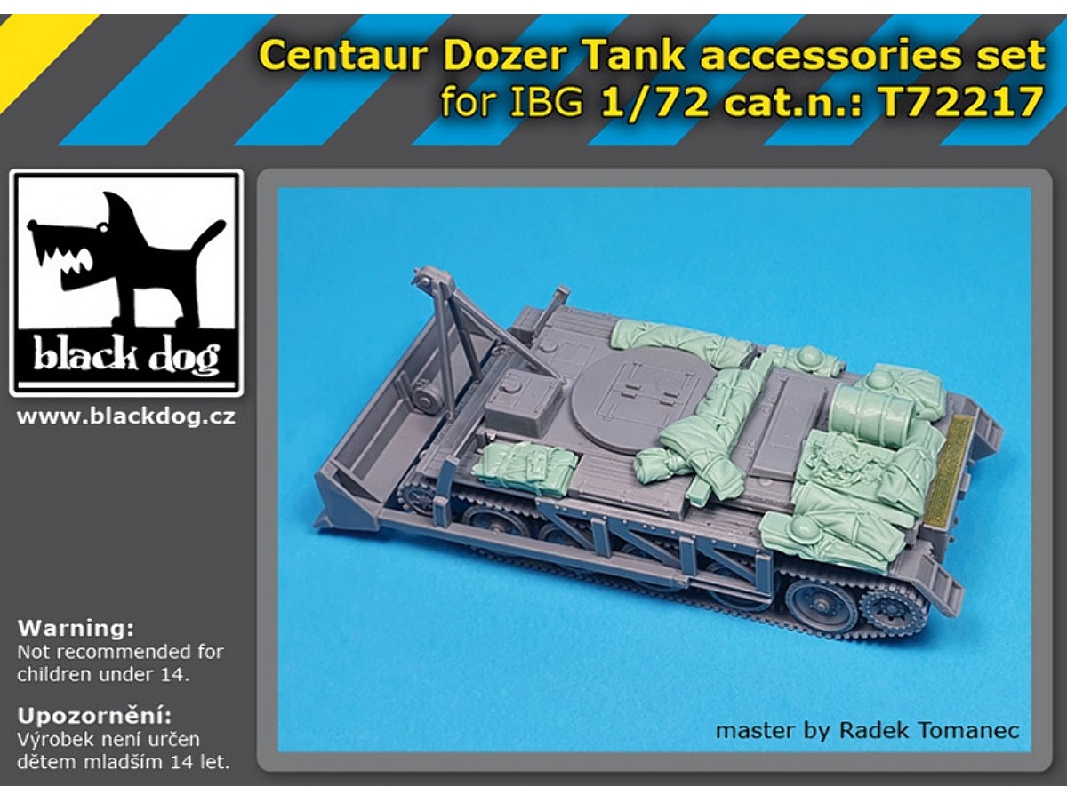 Centaur Dozer Tank - Accessories Set (For Ibg Kits) - image 1