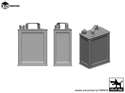 British Oil Can (1 Piece / 3d-printed) - image 2