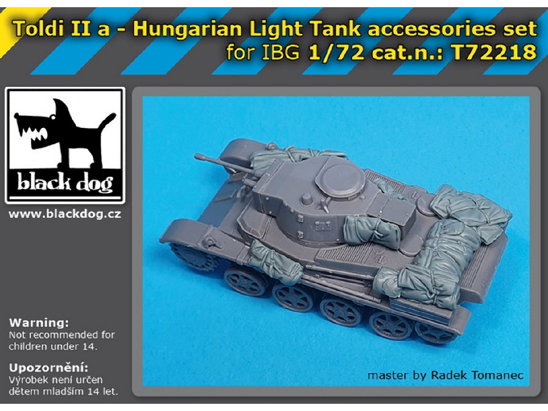 Toldi Ii A Hungarian Light Tank - Accessories Set (For Ibg Kits) - image 1