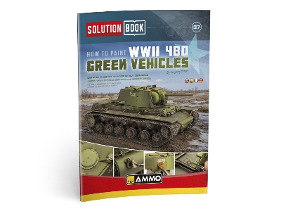 A.Mig-7908 Solution Box Mini 37 - Wwii 4bo Green Vehicles (English, Spanish, French And German) - image 2