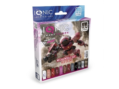 Ionic-0455 Mecha Mobile Suit: Red Colors Set - image 1