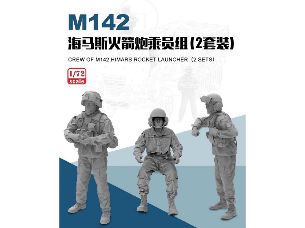 M142 Himars Rocket Launcher - Crew (3d-pritned) - image 1