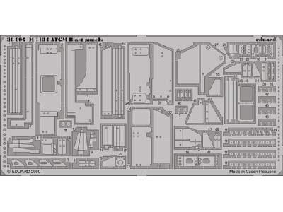 M-1134 ATGM blast panels 1/35 - Afv Club - image 1