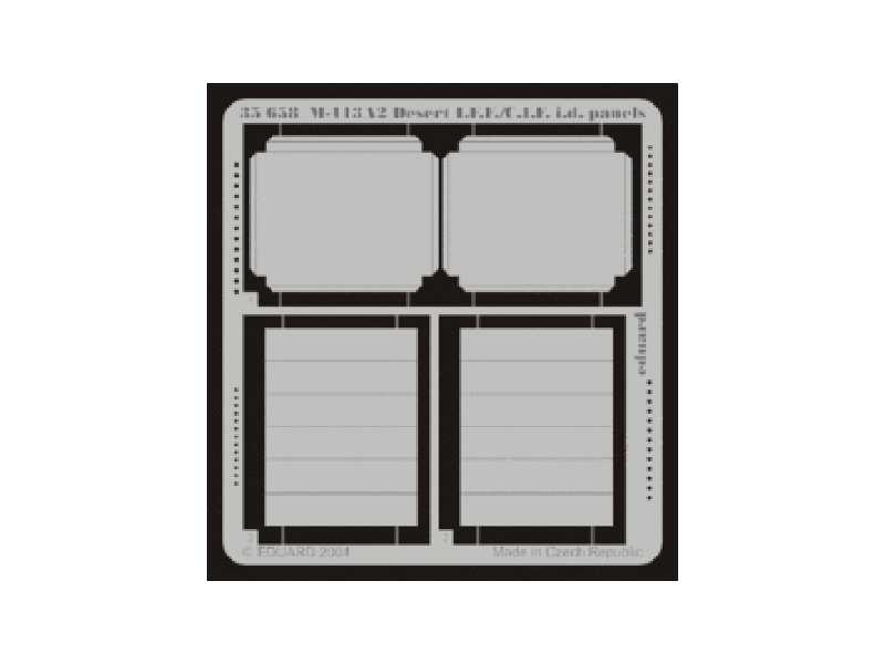 M-113A2 Desert I. F.F. /C. I.F.  i. d. panels 1/35 - Tamiya - image 1