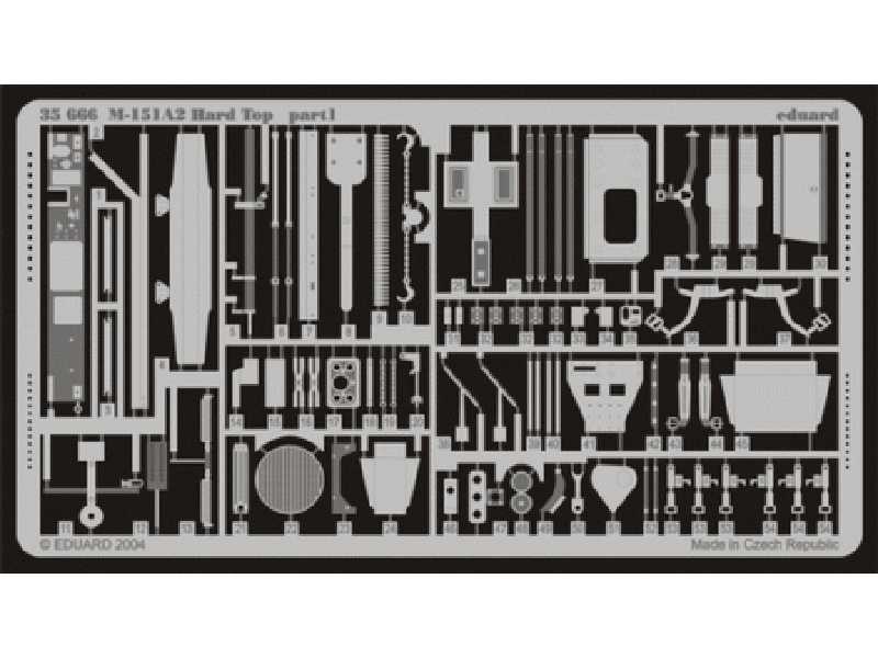 M-151A2 Hard top 1/35 - Academy Minicraft - image 1