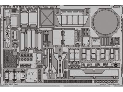 M-16 Half Track Multiple Gun 1/35 - Dragon - image 1