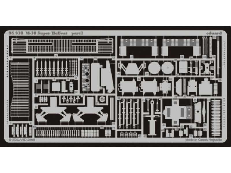 M-18 Super Hellcat 1/35 - Academy Minicraft - image 1