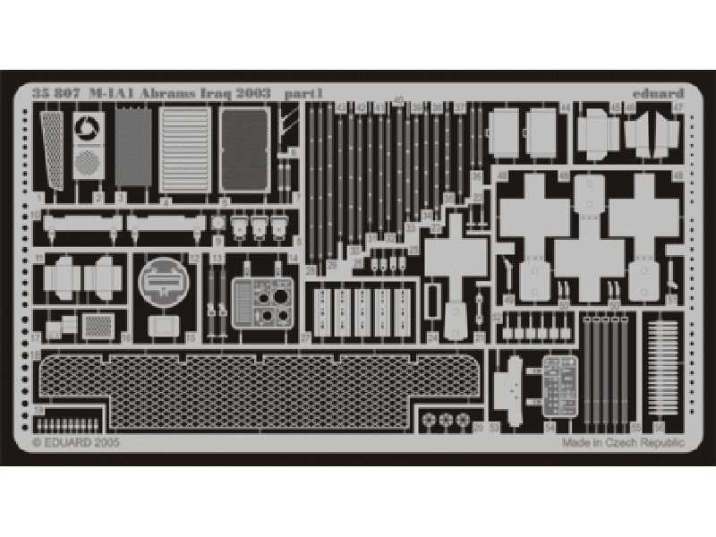 M-1A1 Iraq 2003 1/35 - Academy Minicraft - image 1