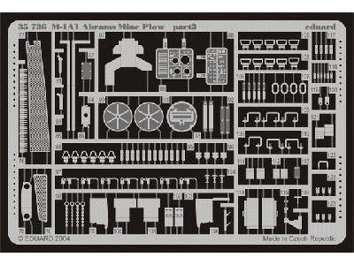 M-1A1 Mine Plow 1/35 - Tamiya - image 4