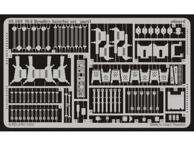 M-2 interior 1/35 - Tamiya - image 1