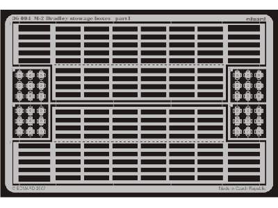 M-2 stowage boxes 1/35 - Tamiya - image 2