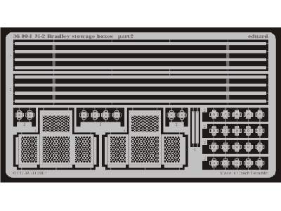 M-2 stowage boxes 1/35 - Tamiya - image 3