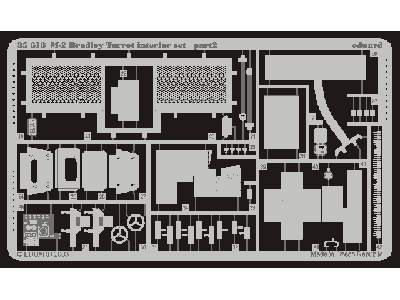 M-2 turret interior 1/35 - Tamiya - image 3