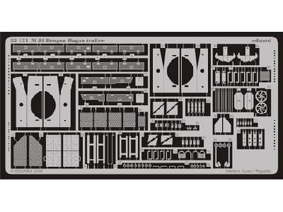 M-26 DWag.  trailler 1/72 - Academy Minicraft - image 1