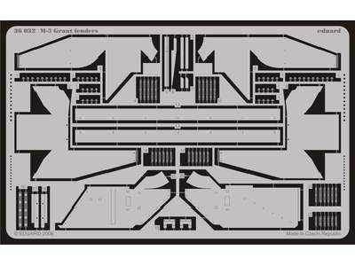 M-3 Grant fenders 1/35 - Academy Minicraft - image 1