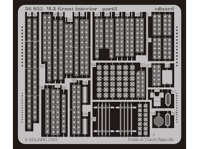 M-3 Grant interior 1/35 - Academy Minicraft - image 4