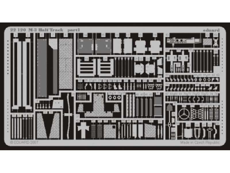 M-3 Half Track 1/72 - Academy Minicraft - image 1