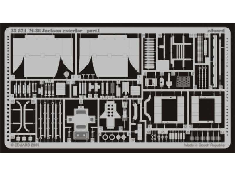 M-36 Jackson exterior 1/35 - Afv Club - image 1