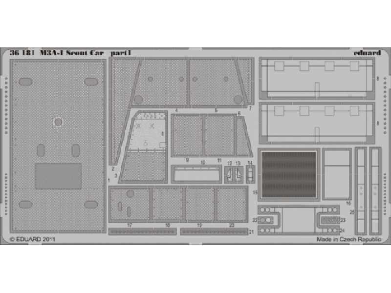 M-3A1 Scout Car 1/35 - Hobby Boss - image 1 M-3A1 Scout Car 1/35 - Hobby Boss - image 1