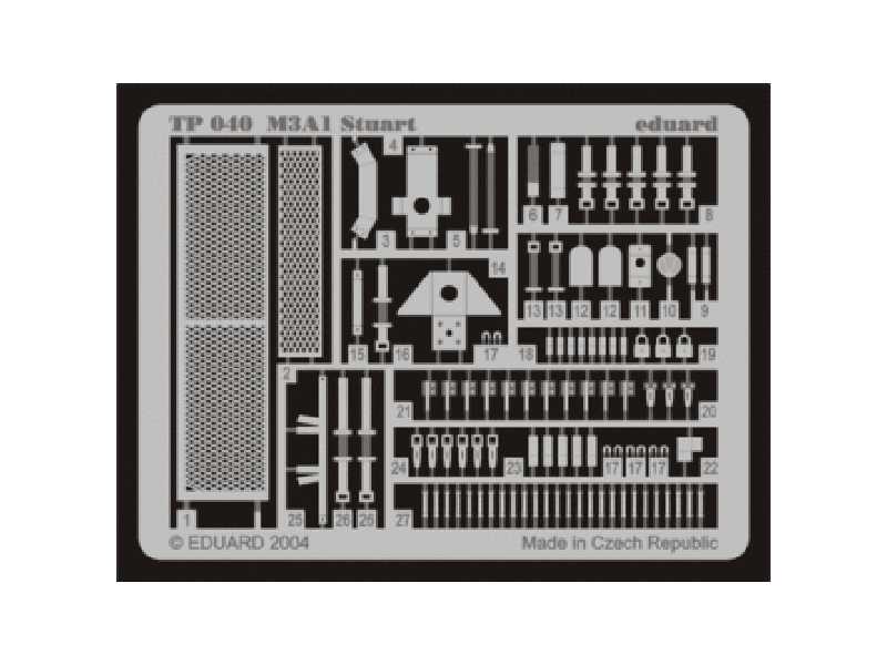 M-3A1 Stuart 1/35 - Academy Minicraft - image 1 M-3A1 Stuart 1/35 - Academy Minicraft - image 1