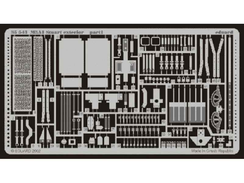 M-3A1 Stuart exterior 1/35 - Academy Minicraft - image 1