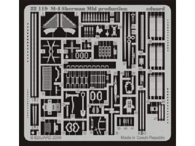 M-4 Sherman Mid.  Production 1/72 - Trumpeter - image 1