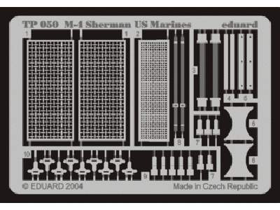 M-4 Sherman US Marines 1/35 - Italeri - image 1