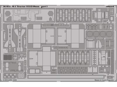 M-4 Tractor 155/240mm 1/35 - Hobby Boss - image 1