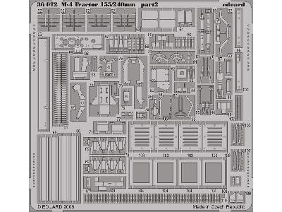 M-4 Tractor 155/240mm 1/35 - Hobby Boss - image 3